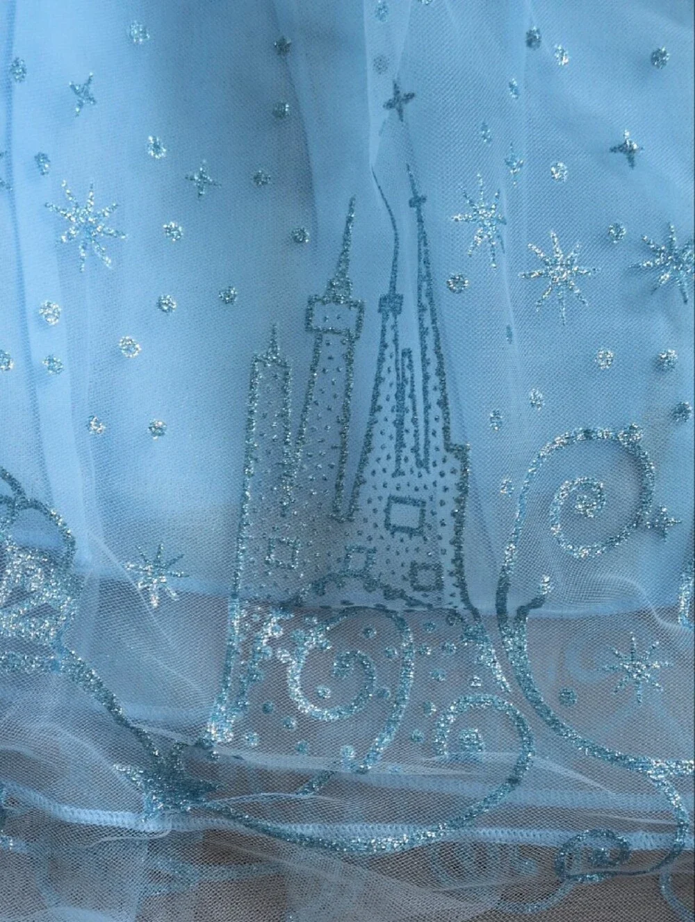 Light Blue Princess Costume Dress 4T